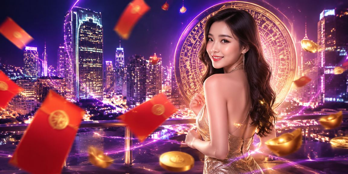 Phong bì đỏ may mắn với ánh đèn neon tại Hà Nội trong dịp lễ thưởng