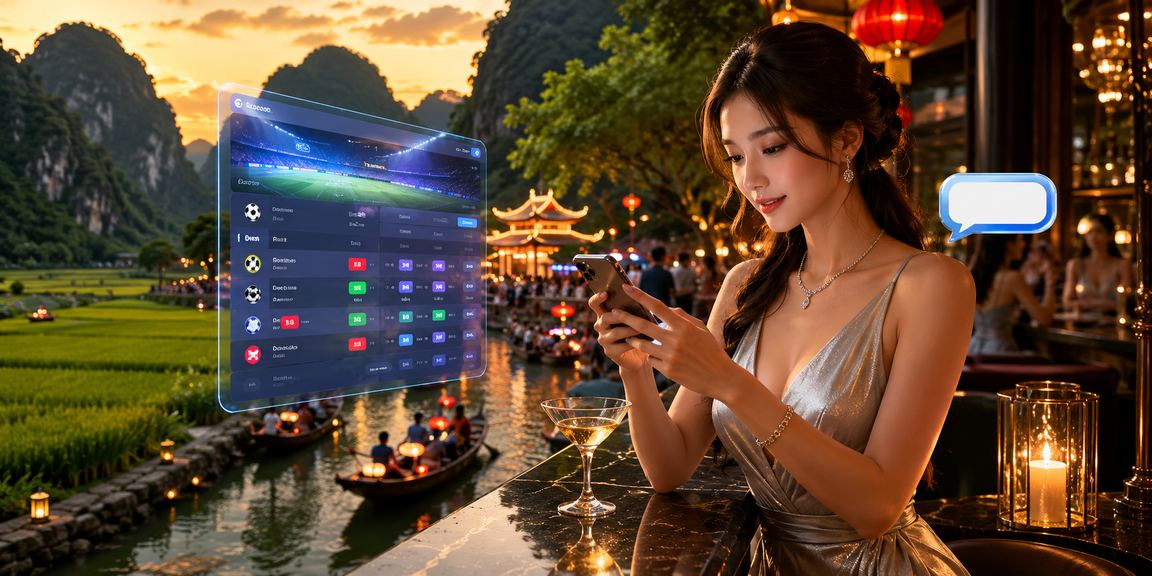 Người chơi tại Ninh Bình tham gia lễ hội casino di động trên điện thoại thông minh